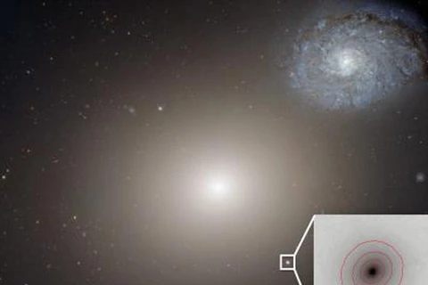 Phát hiện hố đen "siêu khổng lồ" nằm trong một thiên hà tí hon