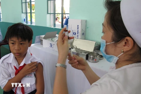 Đã có hơn 757.000 trẻ được tiêm miễn phí vắcxin sởi-rubella