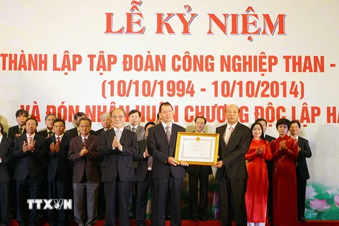Chủ tịch Quốc hội dự kỷ niệm 20 năm thành lập Tập đoàn Than-Khoáng sản
