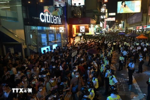 Hong Kong: Tòa án ban bố lệnh cấm chiếm giữ Mong Kok