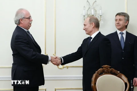 Putin gọi CEO Total là "người bạn thực sự" của nước Nga