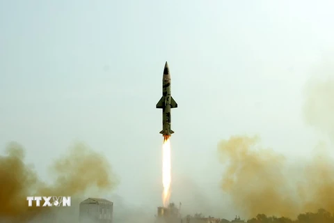 Ấn Độ thử thành công tên lửa có khả năng mang đầu đạn hạt nhân