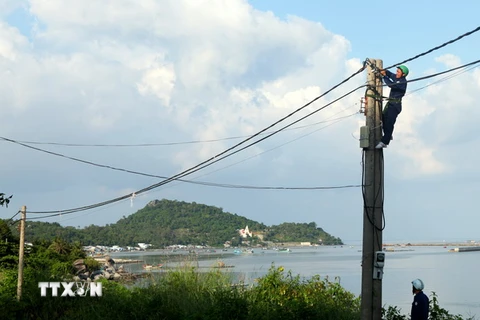 Kiên Giang: Huyện đảo Kiên Hải sắp có điện lưới quốc gia