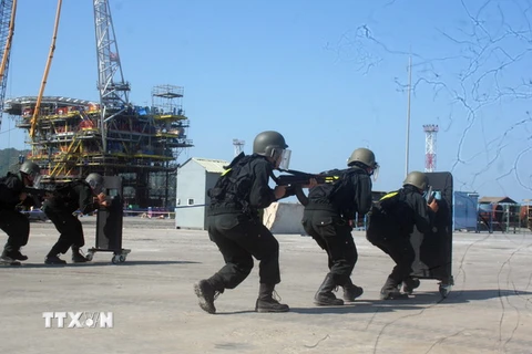 Bà Rịa-Vũng Tàu: Diễn tập chống khủng bố, bảo đảm an ninh hàng hải