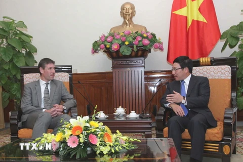 Đại sứ Anh Giles Lever cam kết tăng cường quan hệ hai nước