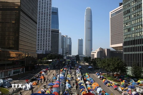 Nghị sỹ Hong Kong kêu gọi truy cứu những người "Chiếm Trung tâm"