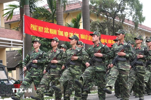 Đại tướng Trần Đại Quang thăm Bộ tư lệnh Thủ đô Hà Nội