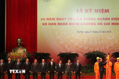 Ngành Điện lực đón nhận Huân chương Hồ Chí Minh lần hai