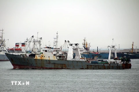 Hai thủy thủ Việt Nam mất tích trong vụ cháy tàu cá Hàn Quốc