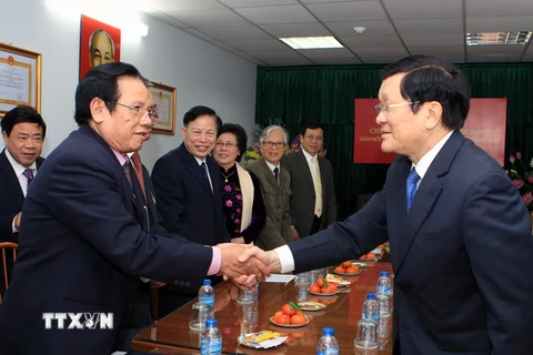 Chủ tịch nước thăm Hội Cựu Thanh niên xung phong Việt Nam