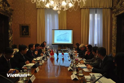 Việt Nam-Italy thúc đẩy hợp tác trong lĩnh vực ngân hàng, tài chính