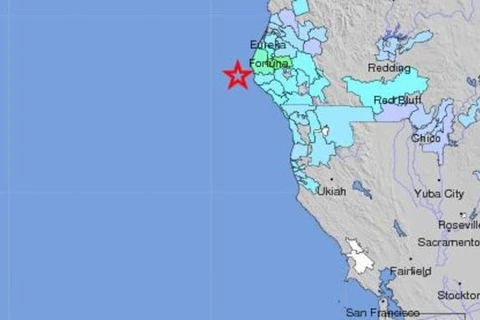 Mỹ: Động đất mạnh 5,7 độ Richter ngoài khơi tiểu bang California
