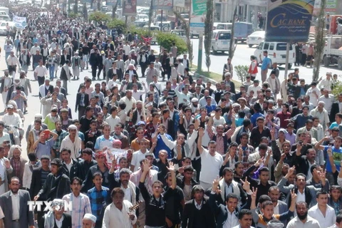 Yemen: Phiến quân Houthi nổ súng giải tán biểu tình ở Sanna