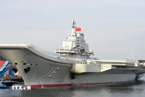 Trung Quốc bắt đối tượng rao bán hình ảnh tàu sân bay Liêu Ninh