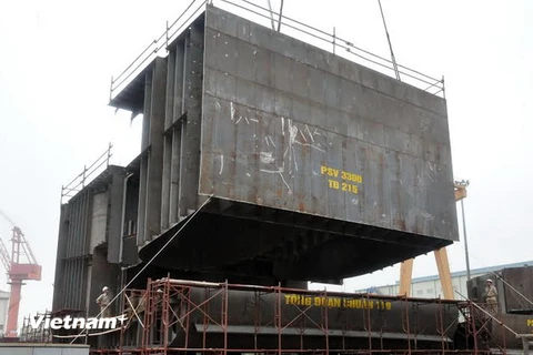 Quảng Ninh: Đặt ky đóng mới tàu dịch vụ dầu khí cho Tập đoàn Damen