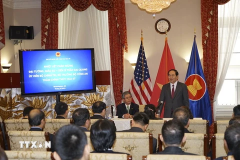 Việt Nam-Hoa Kỳ đẩy mạnh hợp tác giữa cảnh sát Việt Nam và FBI