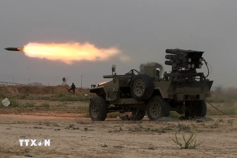Pháp tiến hành đợt oanh kích đầu tiên vào các cứ điểm của IS tại Iraq