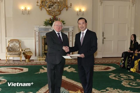 Ireland mong muốn tăng cường quan hệ mọi mặt với Việt Nam