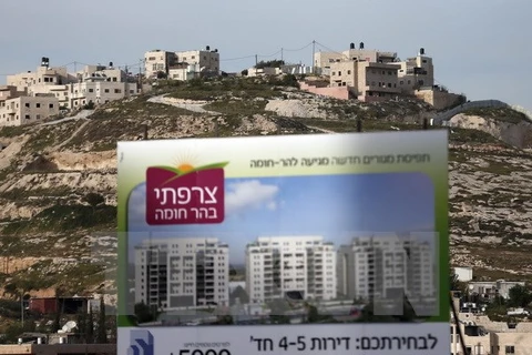 EU sẽ gây sức ép để Israel không mở rộng các khu định cư 