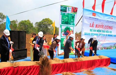 Khởi công dự án nông trại hữu cơ quy mô lớn tại tỉnh Kon Tum 
