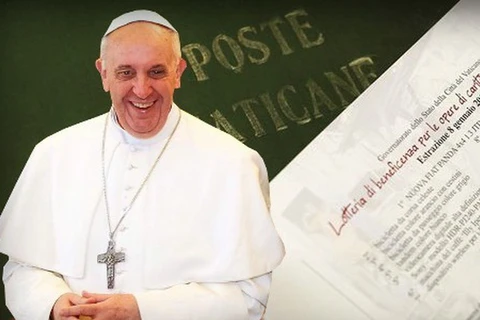Vatican tiếp tục phát hành "xổ số Giáo hoàng" làm từ thiện