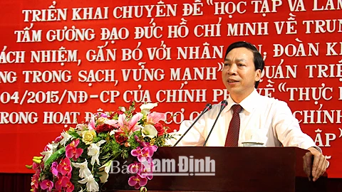 Ông Trần Văn Chung được bầu làm Chủ tịch HĐND tỉnh Nam Định