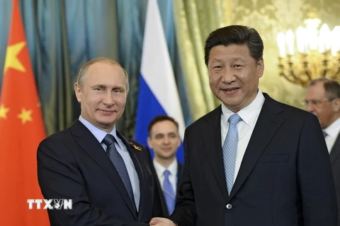 Nga-Trung ra tuyên bố chung về xây dựng liên minh kinh tế Âu-Á