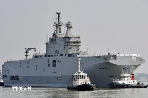 Báo Nga: Pháp đề xuất hủy hợp đồng giao tàu chiến Mistral