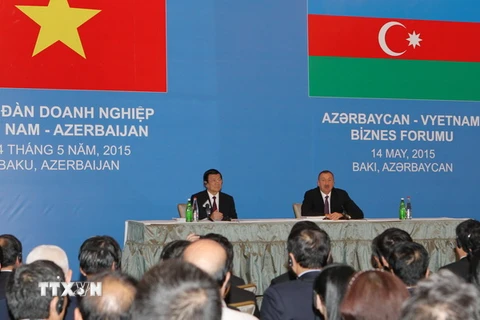 Hoạt động của Chủ tịch nước Trương Tấn Sang tại Azerbaijan