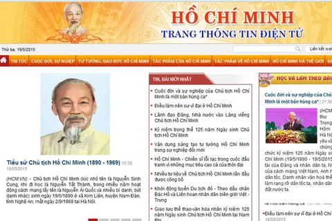Chính thức khai trương Trang thông tin điện tử Hồ Chí Minh