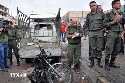 Đạn cối rơi gần Đại sứ quán Nga tại Syria, 4 người thương vong 
