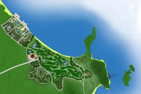 Quy Nhơn: Xây dựng quần thể sân golf, biệt thự trên 300ha