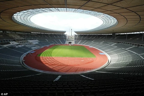 Sân vận động Olympiastadion tại Berlin, nơi diễn ra trận chung kết World Cup 2006. (Nguồn: AP)