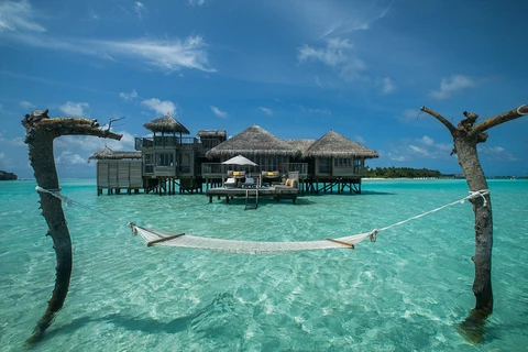 Khách sạn Gili Lankanfushi ở Maldives. (Nguồn: DailyMail)