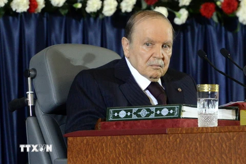 Tổng thống Algeria Abdulaziz Bouteflika. (Nguồn: AFP/TTXVN)