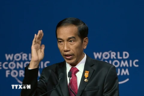 Tổng thống Indonesia Joko Widodo. (Nguồn: AFP/TTXVN)