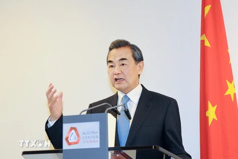 Bộ trưởng Ngoại giao Trung Quốc Vương Nghị. (Nguồn: THX/TTXVN)