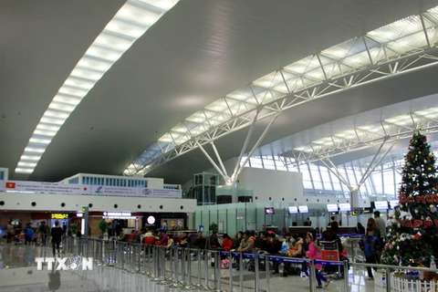 Nhà ga hành khách T2 - Cảng Hàng không Quốc tế Nội Bài. (Ảnh: Trọng Đạt/TTXVN)
