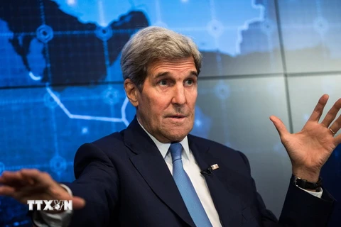 Ngoại trưởng Mỹ John Kerry. (Nguồn: AFP/TTXVN)