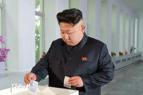 Nhà lãnh đạo Kim Jong-un. (Nguồn: Yonhap/TTXVN)