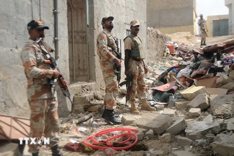 Các binh sỹ Pakistan. (Nguồn: AFP/TTXVN)