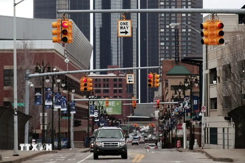 Trụ sở Tập đoàn sản xuất ôtô General Motors ở thành phố Detroit. (Nguồn: AFP/TTXVN)
