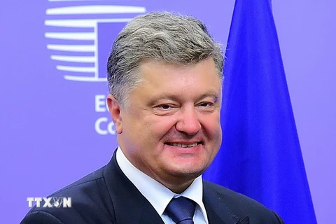 Tổng thống Ukraine Petro Poroshenko. (Nguồn: AFP/TTXVN)