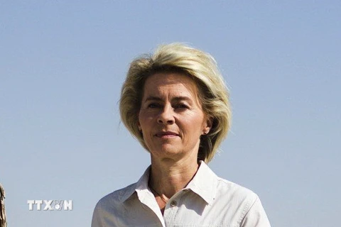 Bộ trưởng Quốc phòng Đức Ursula von der Leyen. (Ảnh AFP/TTXVN phát)