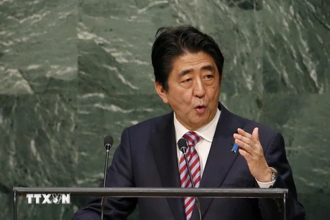 Thủ tướng Nhật Bản Shinzo Abe. (Nguồn: Reuters/TTXVN)