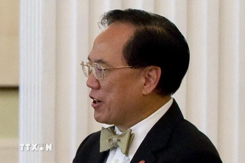 Trưởng đặc khu hành chính Hong Kong Donald Tsang. (Nguồn: AFP/TTXVN)