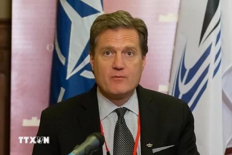 Chủ tịch Hội đồng nghị viện NATO Michael Turner. (Nguồn: THX/TTXVN)
