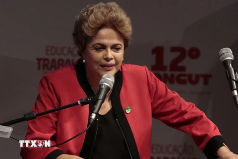 Tổng thống Dilma Rousseff. (Nguồn: AFP/TTXVN)
