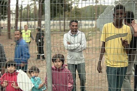 Người tị nạn ở Séc. (Nguồn ảnh: ceskatelevize.cz)