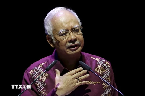 Thủ tướng Malaysia Najib Razak. (Nguồn: Reuters/TTXVN)